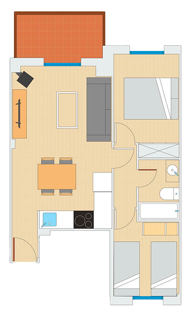 Plano de la vivienda